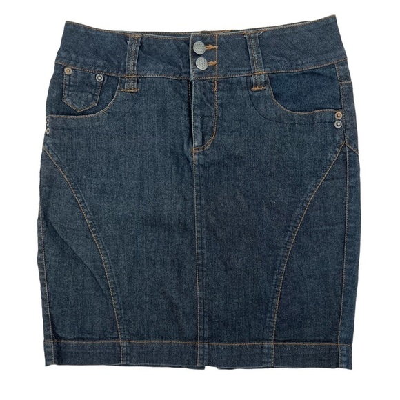 HWY Jeans Above The Knee Pencil Denim Jean Skirt Size 5 Women's - Picture 1 of 5
